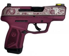 Ruger Max9 Pro OR 9mm 12rd Mag 3.2" Brl FO Sgt-Black Cherry - 3503PBC