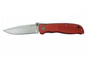Sarge Knives Red Diamond - Liner Lock Folding Knife - 3-1/4" Blade