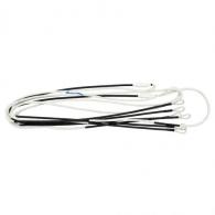 GAS Ghost XV String and Cable Set White w/ Black Serving Elite Victory X - GXVVCTRYX