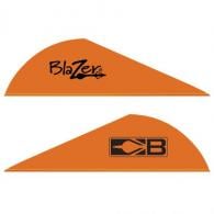 Bohning Blazer Vanes Neon Orange 1000 pk. - 10833NO2
