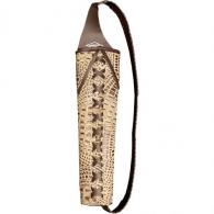 Neet Alligator Embossed Back Quiver Right Hand Tan - 8702