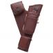 Neet NT-2300 Leather Target Quiver Burgundy with Basket Weave Embossed Pock - 1032