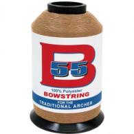 BCY B55 Bowstring Material Medium Brown/Tan 1/4 lb. - 1003146