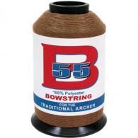 BCY B55 Bowstring Material Dark Brown 1/4 lb. - 1003146