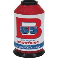 BCY B55 Bowstring Material Red 1/4 lb. - 1003152