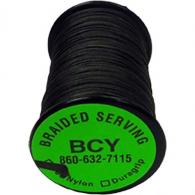BCY 350 Nylon Braided Serving Black .015 125 yds. - 1201336