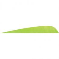 Gateway Parabolic Feathers Chartreuse 4 in. Left Wing 50 pk. - 400LPSCH-50