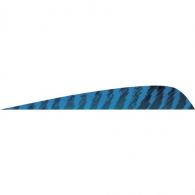 Gateway Parabolic Feathers Barred Blue 4 in. Left Wing 50 pk. - 400LPBBL-50