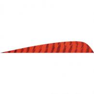Gateway Parabolic Feathers Barred Red 4 in. Left Wing 50 pk. - 400LPBRD-50