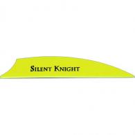 Flex Fletch Silent Knight Vanes Flo Yellow 3 in. 36 pk. - SILENT36-FYL