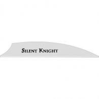 Flex Fletch Silent Knight Vanes White 3 in. 36 pk. - SILENT36-WHT