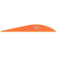 VaneTec Super Spine Vanes Flo. Orange 3 in. 100 pk. - SS30-05-100