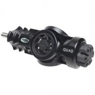 Axion Quad Hybrid Stabilizer Black 5 in. with Damper - AAA-4700B-B