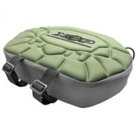 XOP Deluxe Padded Seat Cushion Grey and Green - XOP-MHO-ARC-R