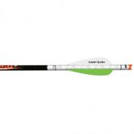 NAP Quikfletch Twister Fletch Rap White and Green 2 in. - NAP-60-1000