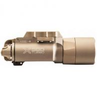 Surefire X300T-A Turbo Weapon Light Universal and Pic Mount 650 Lumens Tan Lever Latch - X300T-A-TN