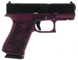 Glock 43X MOS FXD Black Cherry w/front rails-engrave Glock and Roses