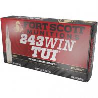Fort Scott Munition Rifle Ammo 243 Win. 70 gr. TUI 20 rd. - 243-070-SCV Fort Scott Munition Rifle Ammo 243 Win. 70 gr. TUI 20 rd. - 243-070-SCV