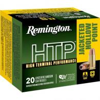 Remington HTP Handgun Ammo 9mm +P 115 gr. JHP 20 rd. - 28293