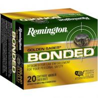 Remington Golden Saber Bonded Handgun Ammo 9mm +P 124 gr. BJHP Bonded - 29341