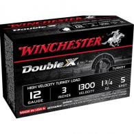 Winchester Double X High Velocity Turkey Load 12 ga. 3 in. 1 3/4 oz. 5 Round - STH1235