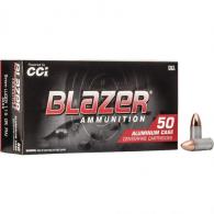 CCI Blazer Aluminum Cased Pistol Ammo 9mm 115 gr. FMJ 50 rd. - 3509