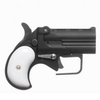 Old West Short Bore Derringer 380 ACP Sliver 2.75 Barrel Satin Silver Finish w/Black Synthetic Grips Guardian Package