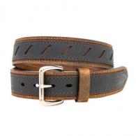Versacarry Underground Carry Belt Brown with Black Leather 44"