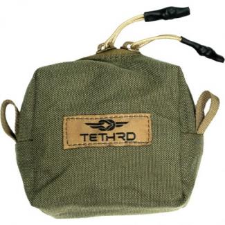 Tethrd Molle Pouch Small Olive - ACC-MOLLE-PCH-OLV-S