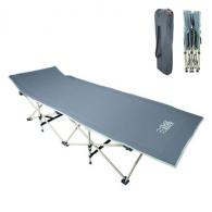 Osage River 300LBS Folding Camp Cot with Carry Bag Gray - ORFCCGY