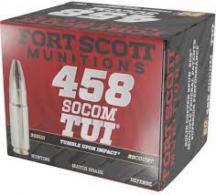 Fort Scott Munition Rifle Ammo 458 SOCOM 300 gr. TUI 20 rd. - 458-300-SCV2