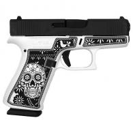 Glock 43X Gen5 9mm 10rd 3.41 Sugar Skull Black & White USA Made