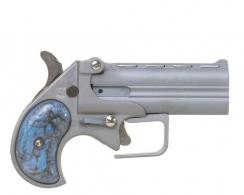 Old West Firearms Big Bore 9mm Derringer Blue Pearl Grips - BBG9SPOWF