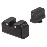 Night Fision Stealth Low Night Sight Set For Glock 17 19 34 Black