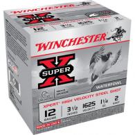 Winchester Super-X Xpert Hi-Velocity Steel 12 ga. 3.5" 1 1/4 oz. #2 Shot 25 Rounds Per Box - WEX12LM2