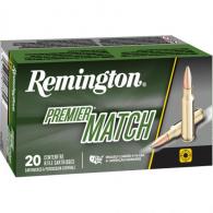 Remington Premier Match Centerfire Rifle Ammo 308 Win. 168Gr MatchKing BTHP 20 Rounds Per Box - 21485