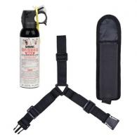 Sabre Frontiersman Bear and Lion Spray 7.9 oz With Chest Holster - FBADX-05
