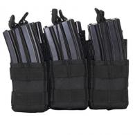 MKS Full Forge Gear Triple Magazine Pouch Black - 22-505-BMP3