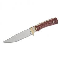 Uncle Henry Next Gen 190UH Fixed Knife 5-1/4" Clip Point Blade Staglon Box - 1209464