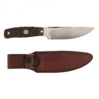 Uncle Henry Next Gen 191UH Fixed Knife 4-3/5" Bowie Blade Staglon Box - 1209466