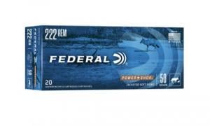 Federal PMC 222REM    50 PSP  20/50 - 222B