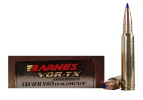 Barnes VOR-TX 338 Winchester Magnum Tipped TSX Boat Tail 210 - 21575