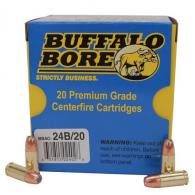 Buffalo Bore Personal Defense Jacketed Hollow Point 9mm Ammo 20 Round Box - 24B/20
