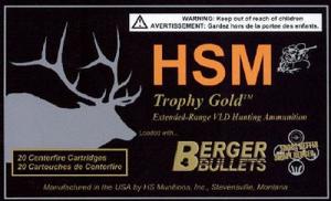 HSM Trophy Gold 25-06 Remington Boat Tail Hollow Point 115 G - BER2506115VL