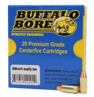 Buffalo Bore Personal Defense Jacketed Hollow Point 9mm Ammo 115 gr 20 Round Box - 24D/20