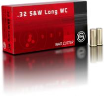 GECO 32 Smith & Wesson Long 100 GR Wad Cutter 50Box/