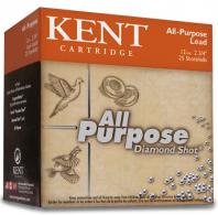 Kent Cartridge K122HTR32 All Purpose Diamond Shot 12Ga 2.75" 6 shot 1-1/8oz - K122HTR32