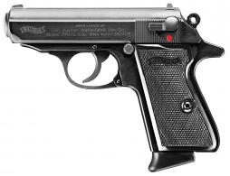 Walther Arms PPK/S DA/SA 380ACP 3.3" 7+1 Fixed Sights Blk - 2246006