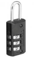 Bulldog TSA Lock with .75 Shackle Comination Black