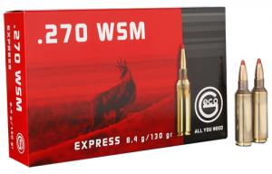 GECO 270 Winchester Short Magnum Geco Express 130 GR 20Box/10Case - 283840020